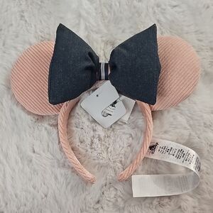 Pink and Black Hair Accessory with Bow